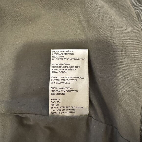 Ecoté Urban Outfitters Women's Green Utility Jacket Size S - Picture 8 of 11